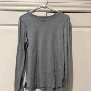 Zella gray long sleeve lightweight sweatshirt / lounge top